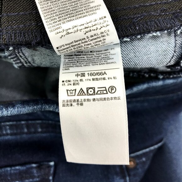 OLD NAVY Womens Size 4 Rockstar Raw/Cut Hem Dark Wash Ankle Jegging Jeans NEW - Picture 11 of 16